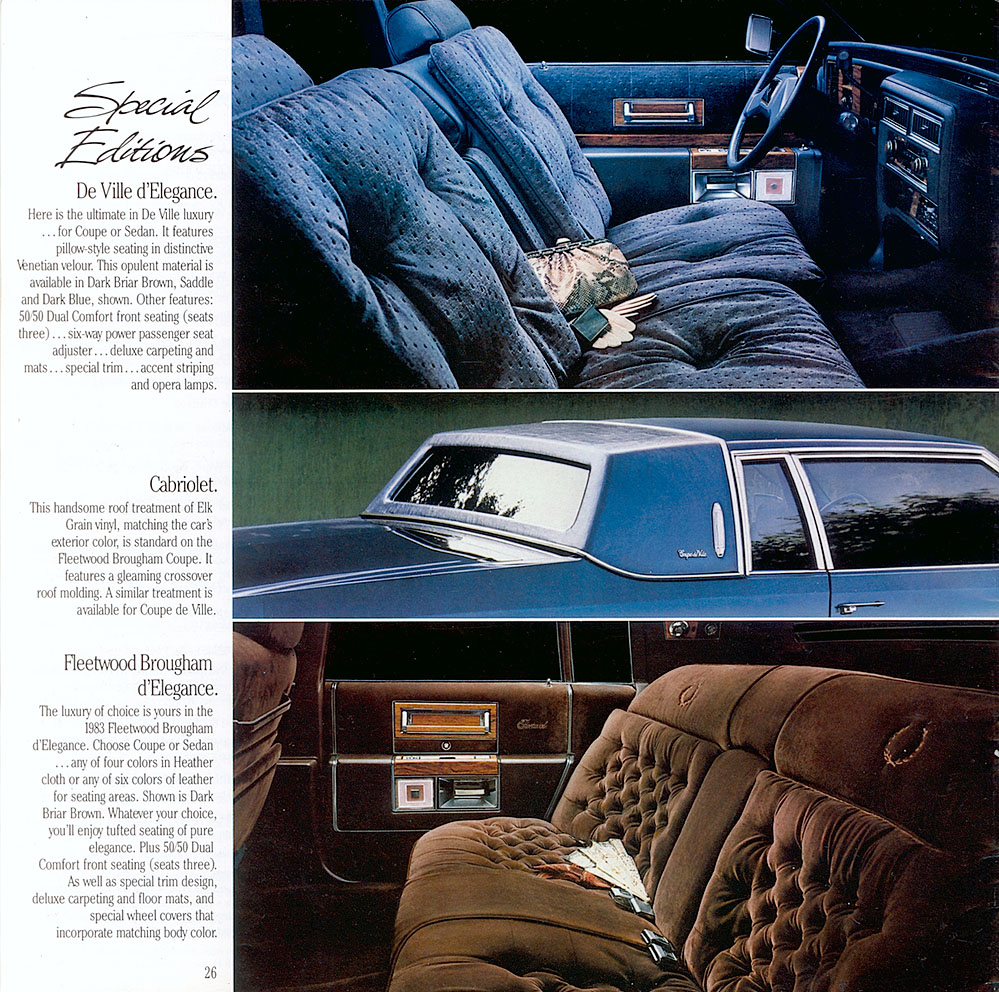 1983 Cadillac Brochure Page 15
